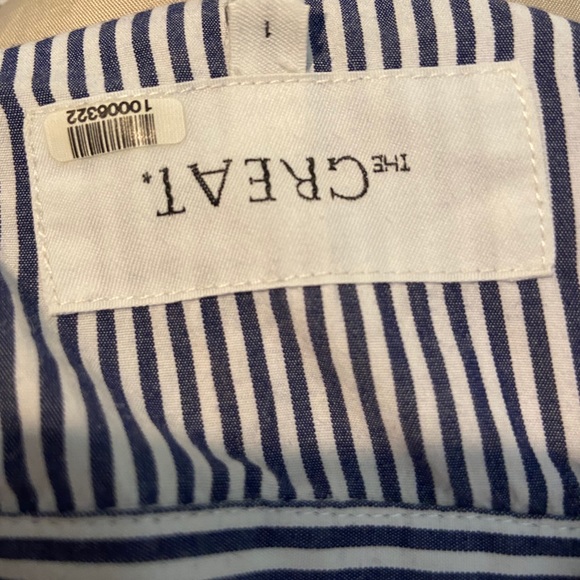 The Great Button Down Pinstripe Shirt - Picture 4 of 4